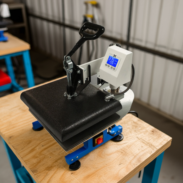 Commercial Heat Press 12" x 14" Automatic Digital Swing Away